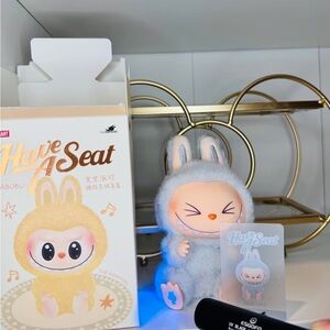 Authentic Labubu Hehe Have a Seat Pop Mart